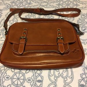 Patricia Nash Leather Messenger Bag